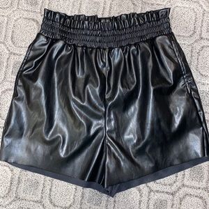 Emory Park Leather Shorts
